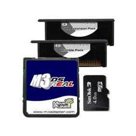 M3 DS Real Perfect With 4GB TransFlash microSDHC Card
