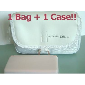 NDS Nintendo DS Lite Carry Case Bag Pouch Holder White