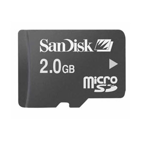 SanDisk microSD TransFlash 2GB
