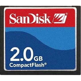 SanDisk 2GB CompactFlash Card