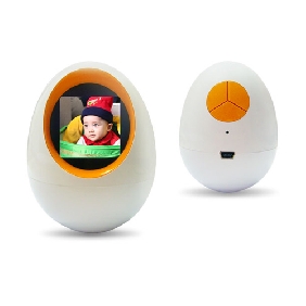 1.5 inch Digital Photo Frame in Egg Tumbler Design