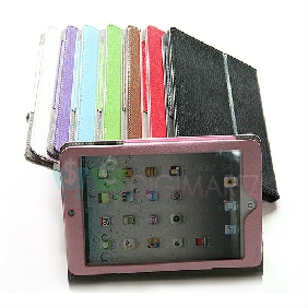 PU Leather Magnetic Stand Case Cover For Apple iPad Mini